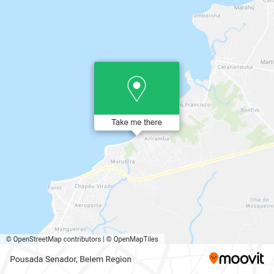 Pousada Senador map