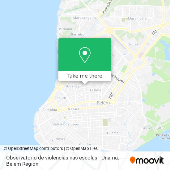 Mapa Observatório de violências nas escolas - Unama