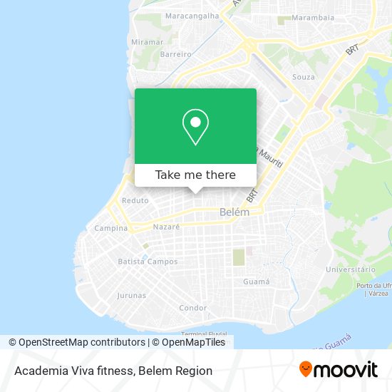 Academia Viva fitness map