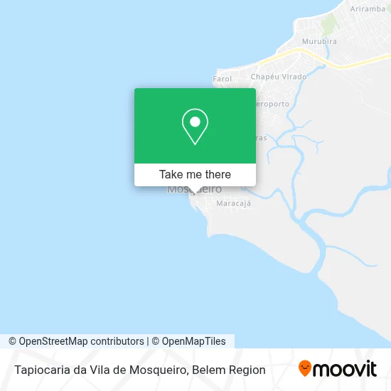 Tapiocaria da Vila de Mosqueiro map