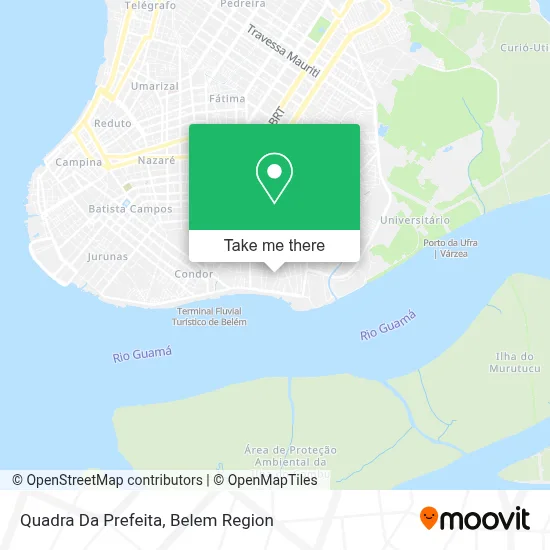 Quadra Da Prefeita map