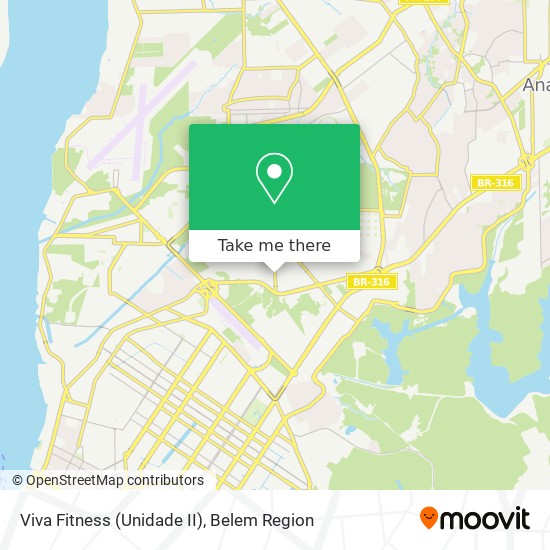 Viva Fitness (Unidade II) map