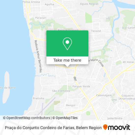 Praça do Conjunto Cordeiro de Farias map