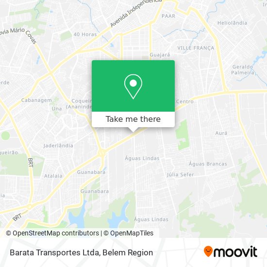 Barata Transportes Ltda map