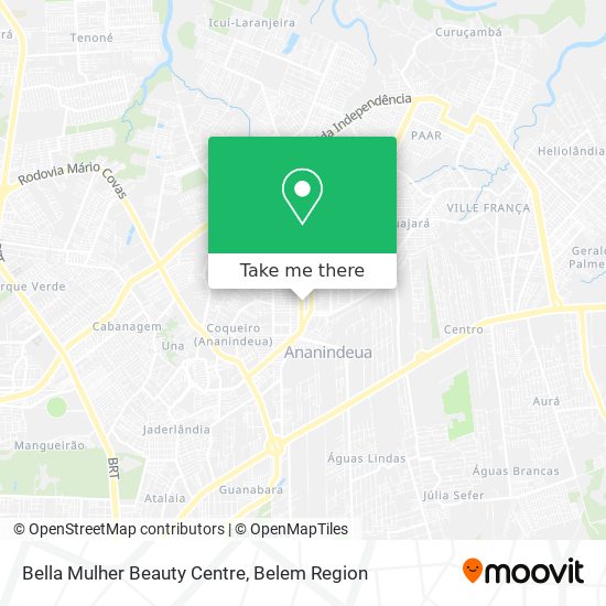 Bella Mulher Beauty Centre map