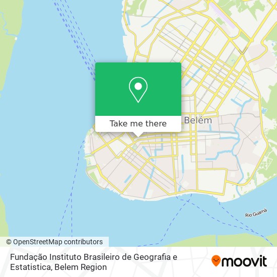 Fundação Instituto Brasileiro de Geografia e Estatistica map