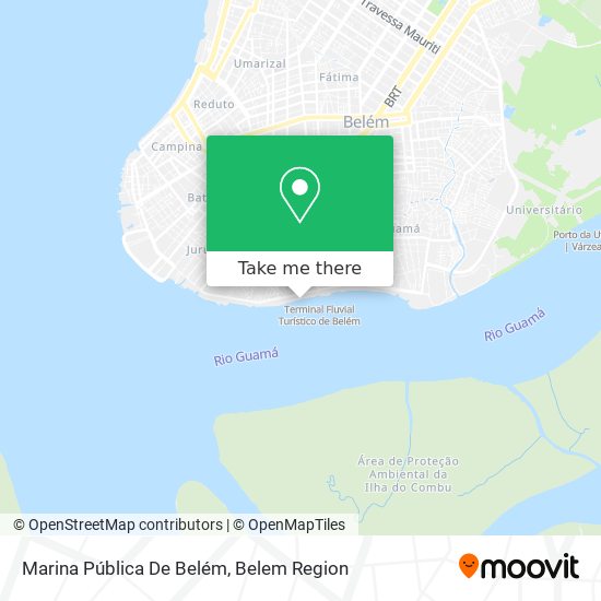Marina Pública De Belém map