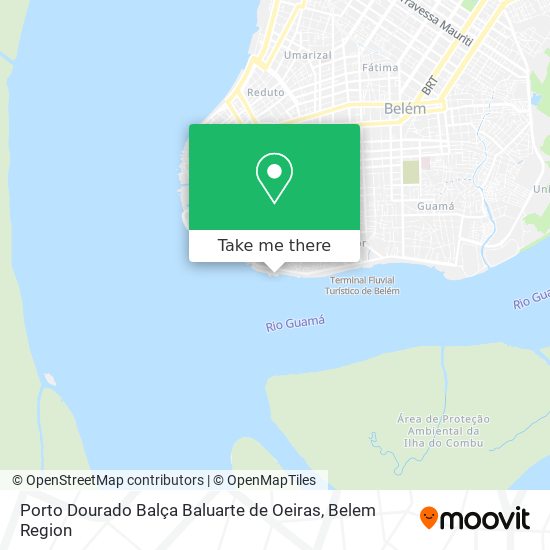 Porto Dourado  Balça Baluarte de Oeiras map