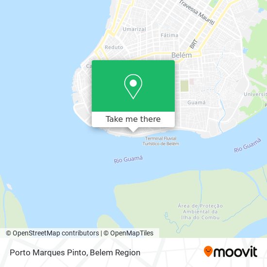 Porto Marques Pinto map