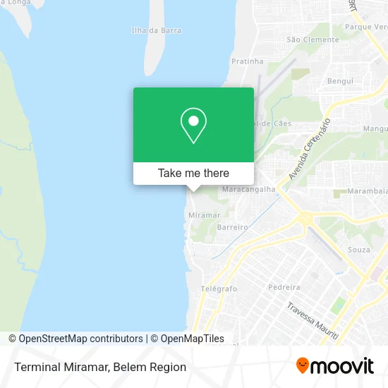 Terminal Miramar map