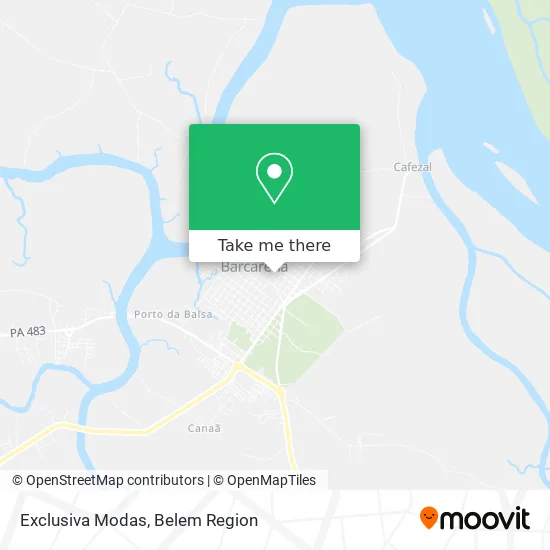 Exclusiva Modas map
