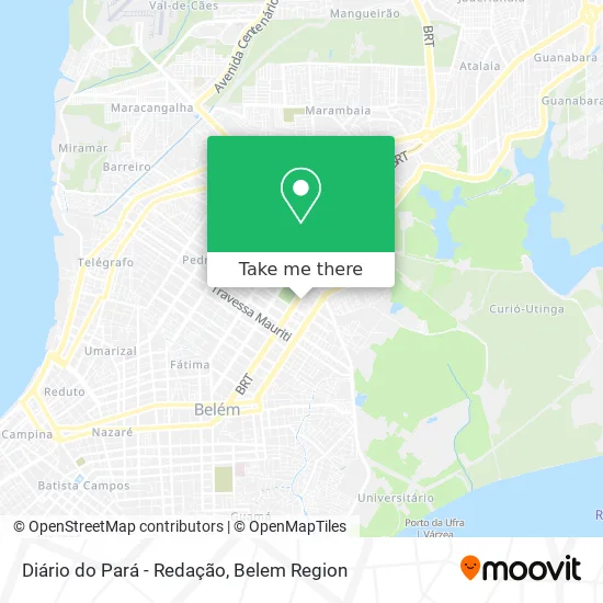 Diário do Pará - Redação map