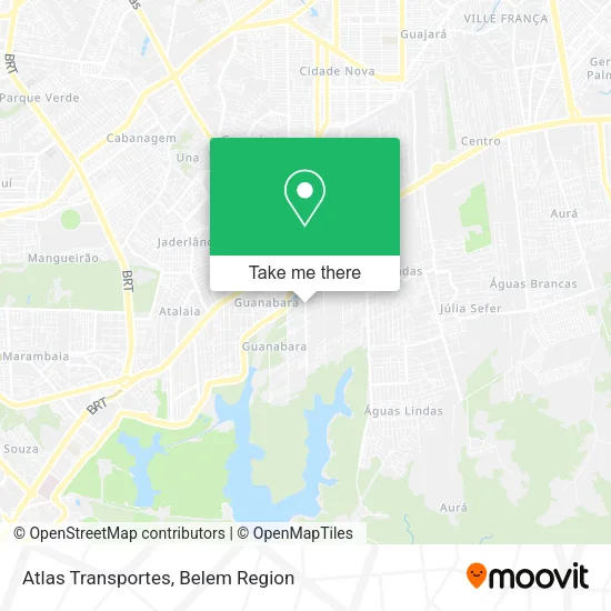 Atlas Transportes map