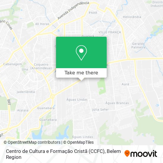 Centro de Cultura e Formação Cristã (CCFC) map