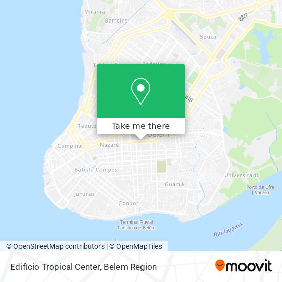 Edifício Tropical Center map