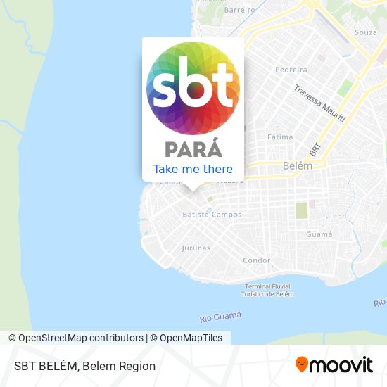 SBT BELÉM map