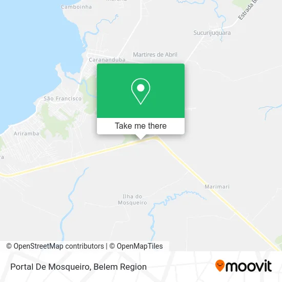 Portal De Mosqueiro map