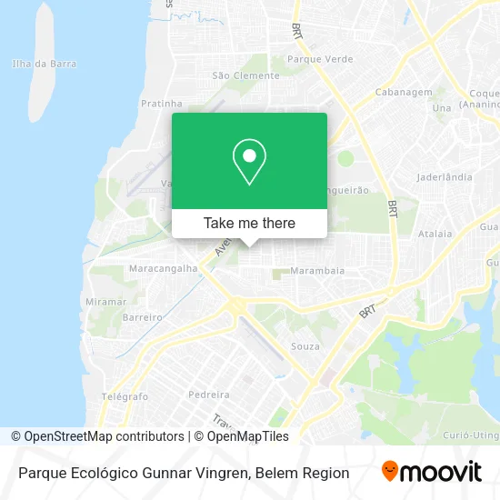 Parque Ecológico Gunnar Vingren map