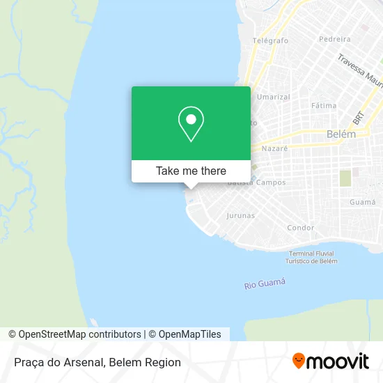 Praça do Arsenal map