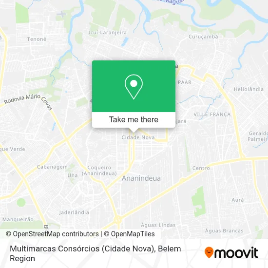 Multimarcas Consórcios (Cidade Nova) map