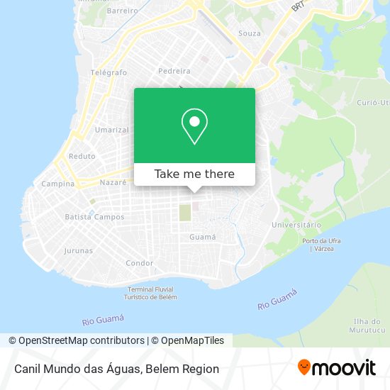 Canil Mundo das Águas map