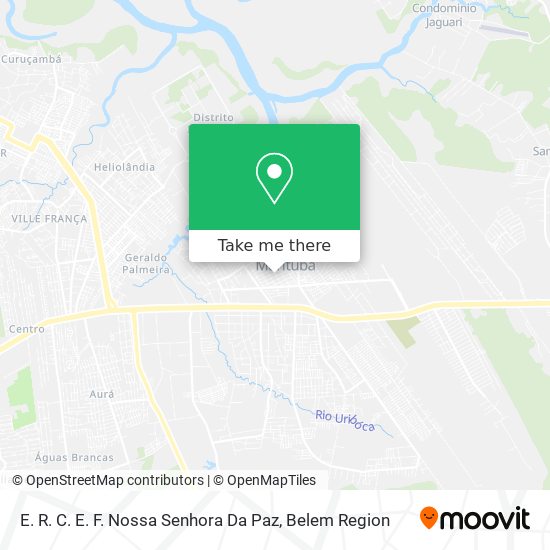 E. R. C. E. F. Nossa Senhora Da Paz map