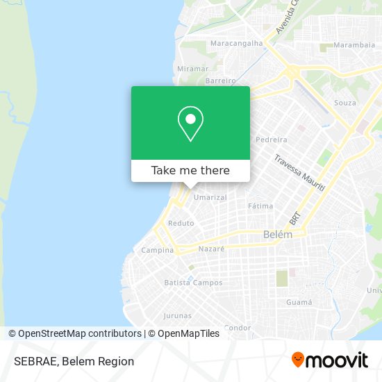 Mapa SEBRAE