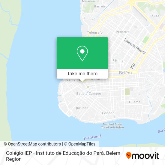 Colégio IEP - Instituto de Educação do Pará map