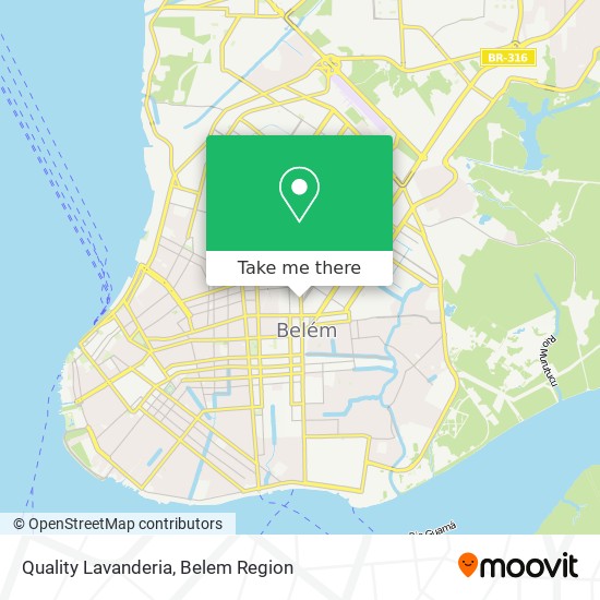 Quality Lavanderia map