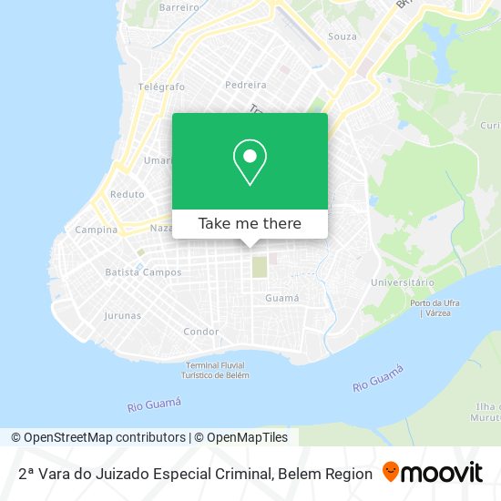 2ª Vara do Juizado Especial Criminal map