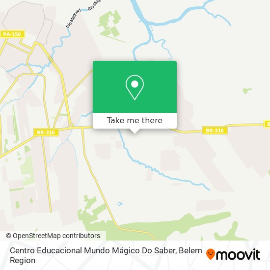 Centro Educacional Mundo Mágico Do Saber map