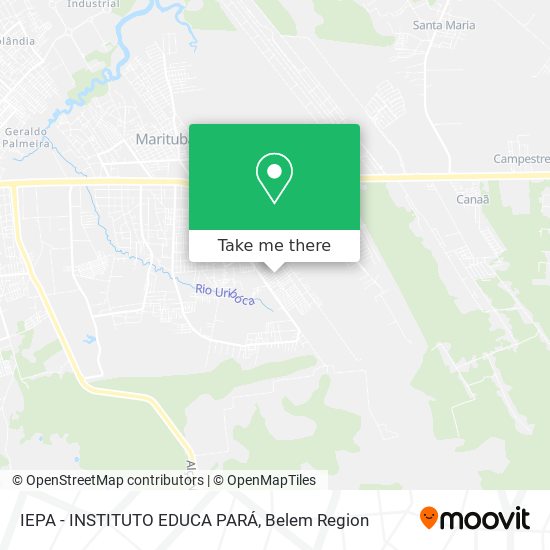 IEPA - INSTITUTO EDUCA PARÁ map