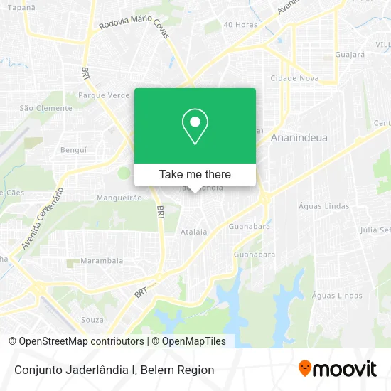 Conjunto Jaderlândia I map