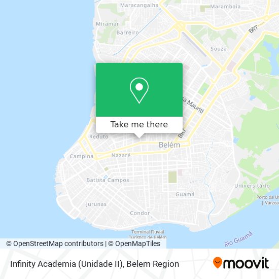 Mapa Infinity Academia (Unidade II)