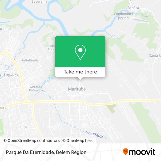 Parque Da Eternidade map