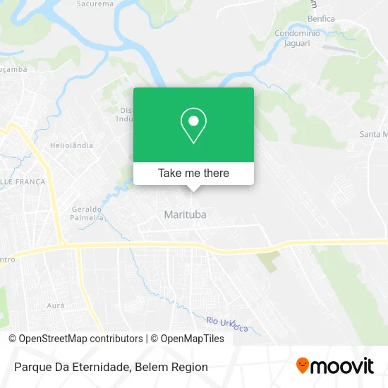 Parque Da Eternidade map