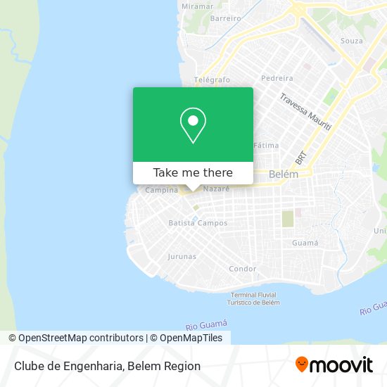 Clube de Engenharia map