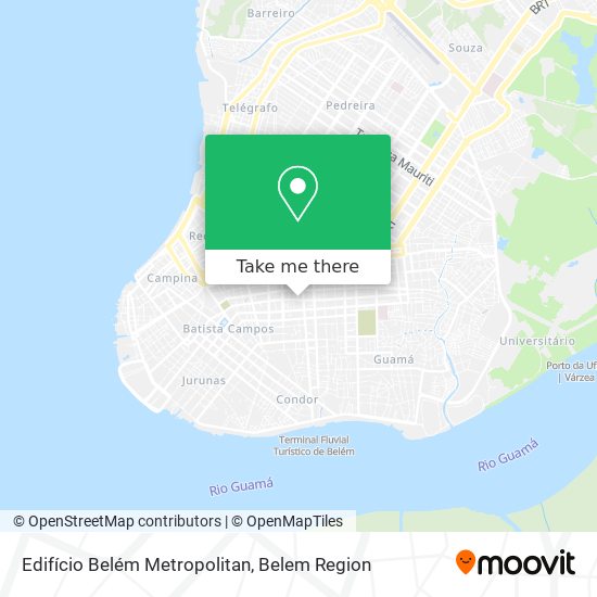 Edifício Belém Metropolitan map