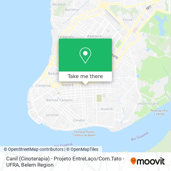 Canil (Cinoterapia) - Projeto EntreLaço / Com.Tato - UFRA map