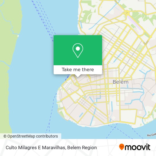 Culto Milagres E Maravilhas map