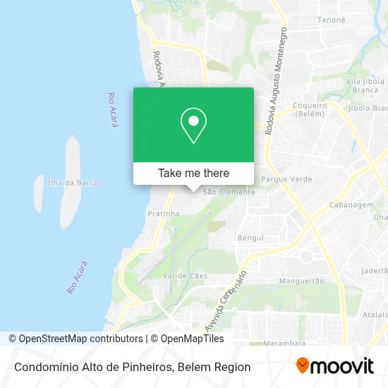 Condomínio Alto de Pinheiros map