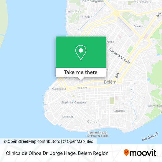 Clinica de Olhos Dr. Jorge Hage map