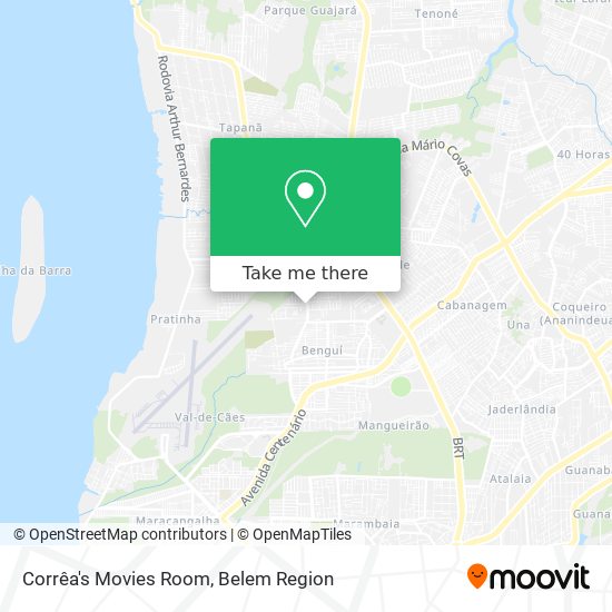 Corrêa's Movies Room map