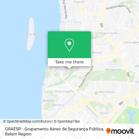 GRAESP - Grupamento Aéreo de Segurança Pública map