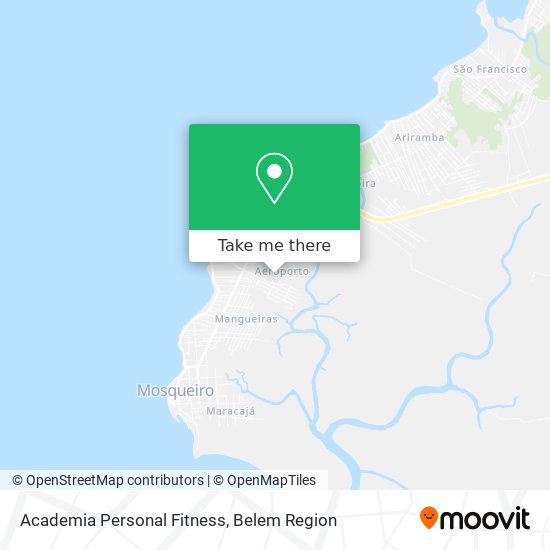 Academia Personal Fitness map