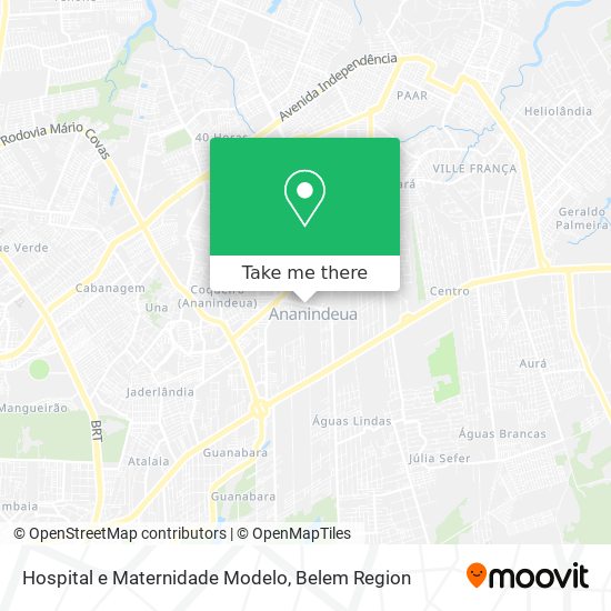 Hospital e Maternidade Modelo map