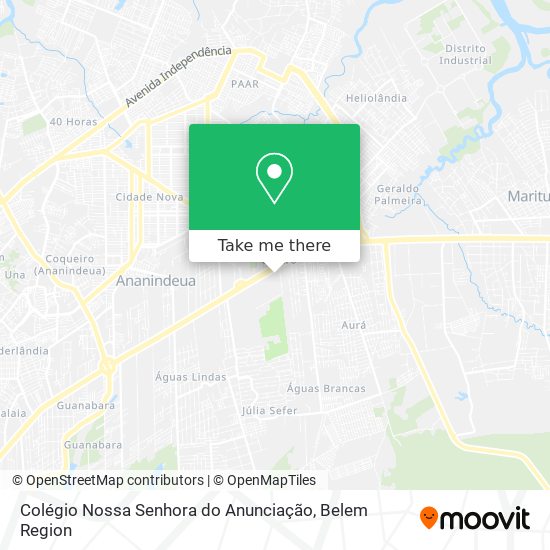 Colégio Nossa Senhora do Anunciação map