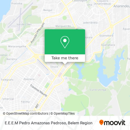 E.E.E.M Pedro Amazonas Pedroso map