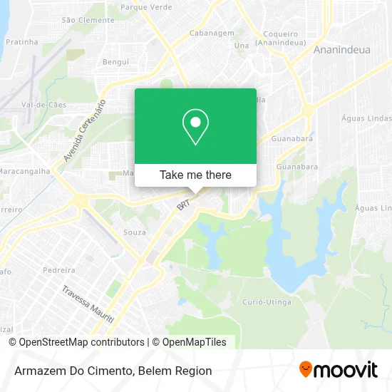 Armazem Do Cimento map