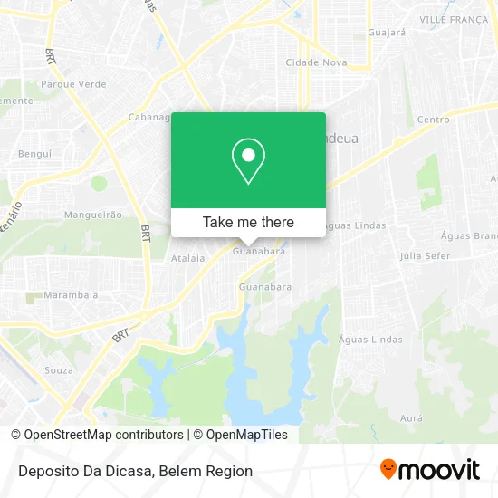 Deposito Da Dicasa map
